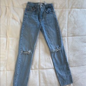 ZARA Slim fit light wash jeans